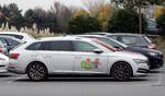 Skoda Superb Combi als Dienstwagen von KARLS in Rostock am 07.11.24