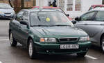 Diesen Suzuki Baleno Mk1 in der Farbe Leaf Green, habe ich in Januar, 2024 fotografiert.