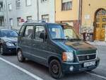 Suzuki Wagon R noch die schmale Version! Foto: 10.2020.