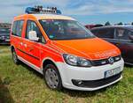 =VW Caddy der Feuerwehr EMDEN, gesehen auf dem Parkgelände der Rettmobil 2024 in Fulda