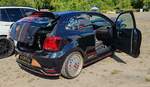 =VW Polo GTI, gesehen beim Automobiltreffen  TIEF AM TEICH  auf dem Hünfelder Festplatz im August 2024