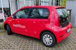 =VW UP als Stadtflitzer von Karlsruhe, 07-2024