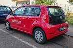 =VW UP der STADTFLITZER aus Karlsruhe, 01-2025