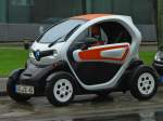 Renault Twizy, 2 Sitzer Elektroflitzer, gesehen am 02.02.2013 in Aachen.