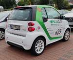 =Smart electric drive, steht im Juli 2024 in Fulda