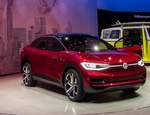 VW ID Crozz Concept gesehen auf der IAA 2017 Frankfurt Motor Show (September 2017).