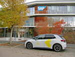 VW ID.3 am 09.11.2021 im Land Brandenburg