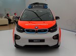 BMW I3 am 13.05.16 auf der RettMobil in Fulda