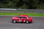 Nr.34 ALFA ROMEO Giulietta TI Bj.1959, 1600ccm, Fahrer: GORDON Geoff (GB), beim Rennen der  Masters Pre-66 Touring Cars Championship , im Rahmenprogramm der 6h Spa Classic am 19.Sep.2015 in Spa