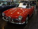 Alfa Romeo Giulietta Spider, gebaut von 1955 bis 1962.