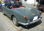 Heckansicht einer Alfa Romeo Giulietta Spider.