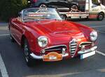 Alfa Romeo Giulietta Spider, gebaut von 1955 bis 1962.