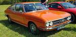 =Audi 100 Coupe S, gesehen bei der Oldtimerveranstaltung in Frankenberg/Eder. Mai 2024