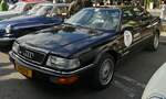 Audi V8, BJ 1991, war nach der Ankunft bei der Luxemburg Classic auf dem Parkplatz abgestellt. 14.09.2024