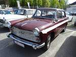 AUSTIN-A60 Cambridge hat sich zur Oldtimerausstellung in St.Martin eingefunden; 240407