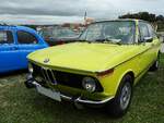 BMW-1802 Touring (1776ccm; 90PS; 165kmh; EZ-1973) anlässlich einer Oldtimerveranstaltung in Neuhaus/Inn mit Blick auf die österr. Stadt Schärding; 240825