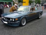 BMW E9 3.0 CSi. 1971 - 1975. 2/3 aller produzierten E3 Coupes wurden mit dem 3.0l Motor ausgeliefert. Hier wurde ein 3.0 CSi abgelichtet, dessen 6-Zylinderreihenmotor 200 PS aus 2985 cm³ Hubraum leistet. Mülheim an der Ruhr am 22.05.2016.