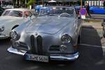 BMW 502, BJ 1958, steht nach der Luxemburg Classic, auf dem Parkplatz.