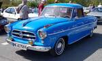 =Borgward Pick Up, gesehen bei der Oldtimerveranstaltung in Frankenberg/Eder im Mai 2024