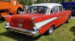 =Chevrolet Bel Air, gesehen bei der Oldtimerveranstaltung in Frankenberg/Eder.