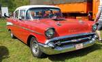 =Chevrolet Bel Air, gesehen bei der Oldtimerveranstaltung in Frankenberg/Eder.