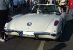 Heckansicht einer Chevrolet Corvette C1 des Modelljahres 1959.