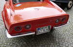 Chevrolet Corvette, Baujahr 1970, Heckansicht, Mai 2024