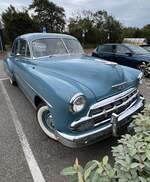 Chevrolet Series 2100KK Styleline DeLuxe fourdoor Sedan aus dem Jahr 1952.