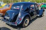 =Citroen Traction Avant, gesehen bei der Oldtimerveranstaltung in Frankenberg/Eder im Mai 2024