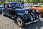 =Citroen Traction Avant, gesehen bei der Oldtimerveranstaltung in Frankenberg/Eder im Mai 2024