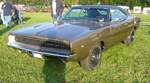 Dodge Charger des Modelljahres 1968 im Farbton medium gold.