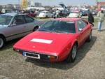 Dino 208 GT4 (1975-76), aufgenommen April 2010 beim Oldtimertreffen auf Theresienwiese in München