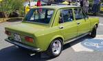 =Fiat 128 verlässt die Oldtimerveranstaltung in Frankenberg/Eder im Mai 2024