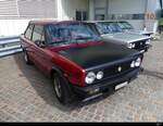 Fiat 131 an der Oldtimer Ausstellung auf dem Flughafen Bleienbach am 29.05.2022