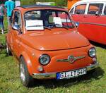 =Fiat 500 L, gesehen bei der Oldtimerveranstaltung in Frankenberg/Eder.