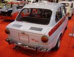 Heckansicht eines Fiat 850 OT  Stradale  aus dem Jahr 1965. Essen Motor Show am 04.12.2024.