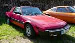 =Fiat X 1/9, gesehen bei der Oldtimerausstellung in Thalau im Mai 2017