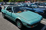 FIAT X1/9. Bauj. 1981. 4-Zylinder Motor mit 63kW. Foto:32. Oldtimertage Berlin-Brandenburg; 13.05.2019