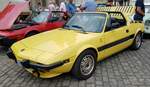 =Fiat X 1/9, ausgestellt bei den Meiningen Classic 2022 im Juli