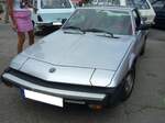 Fiat X1/9 fivespeed im Farbton silbermetallic 656, produziert von 1978 bis 1990.