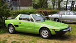 Fiat X1/9 von 1972 bis 1989 im Modellprogramm, Frühlingserwachen der Interessengemeinschaft Oldtimer Grenzland. 1.5.2023 Geilenkirchen Loherhof