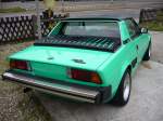 Heckansicht eines Fiat X1/9 five speed.