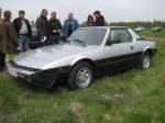 Coup FIAT X 1/9  Bertone  aus dem landkreis Rensburg-Eckernfrde beim Oldtimer-Treffen in Lbeck-Blankensee, Lbeck [30.04.2012]