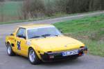 Fiat X 1/9 bei der Streckenbesichtigung der Rally Sonnefeld (AMC Hohe Alitz) am 20.04.2013. (Jrg Pnisch/ Silvia Pnisch/ 58)