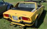 Heckansicht des Fiat X1/9  zu sehen beim L.O.B.T.