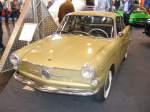 Fiat 750 Vignale Coupe. 1960 - 1964. Der 4-Zylinderreihenmotor leistet 31 PS aus 767 cm³ Hubraum. Techno Classica Essen am 30.03.2014.
