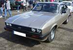 Ford Capri III 2.0 im Farbton champagner gold.