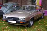 Ford Capri III 2.0 im Farbton champagner gold.