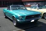 Ford Mustang Convertible des Modelljahres 1967.