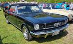 =Ford Mustang, ausgestellt bei der Oldtimerveranstaltung in Frankenberg/Eder. Mai 2024